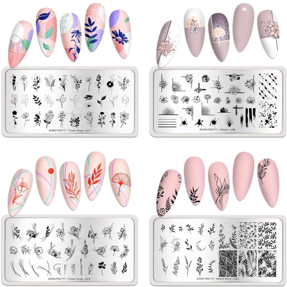 Nail Art Stamping Plates - Picture 2 of 7